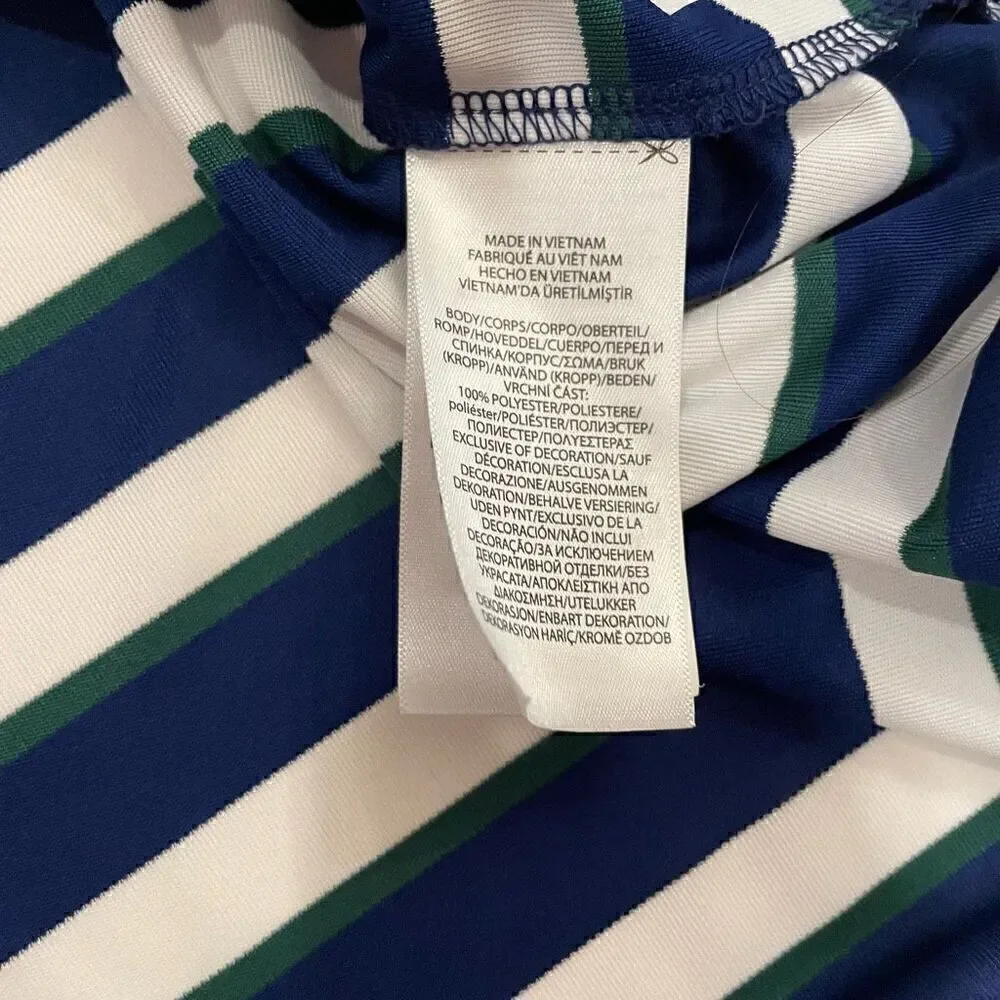 Ralph Lauren Polo Kiawah Golf Ocean Course Stripe Size Large PGA